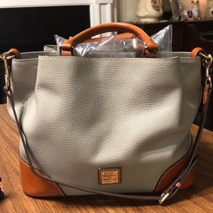 Dooney and Bourke Leather Brenna Satchel